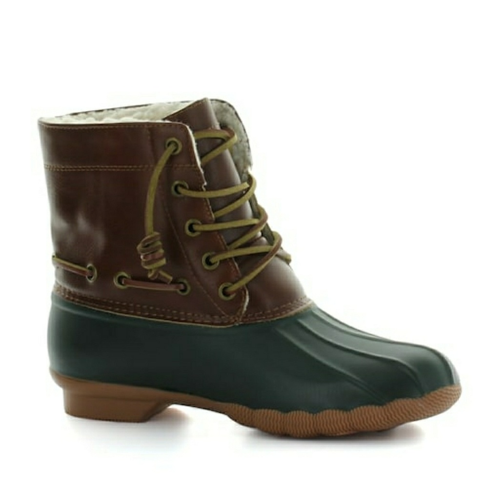 Olive Speyside Waterproof Duck Boot